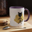 Taza de café con acento de gato juguetón - 11oz y 15oz