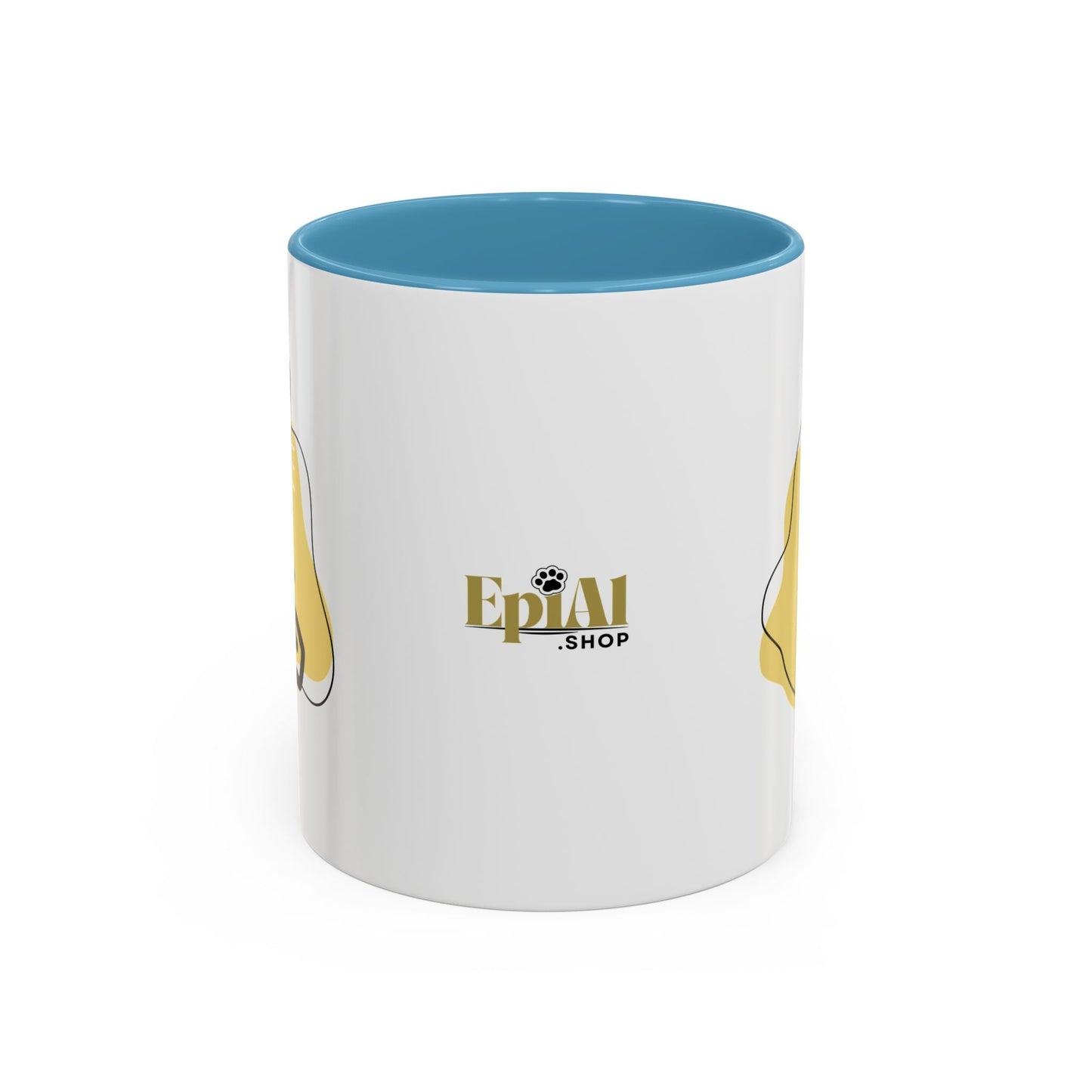 Taza de café con acento de gato juguetón - 11oz y 15oz