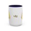 Taza de café con acento de gato juguetón - 11oz y 15oz