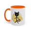 Taza de café con acento de gato juguetón - 11oz y 15oz