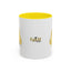 Taza de café con acento de gato juguetón - 11oz y 15oz