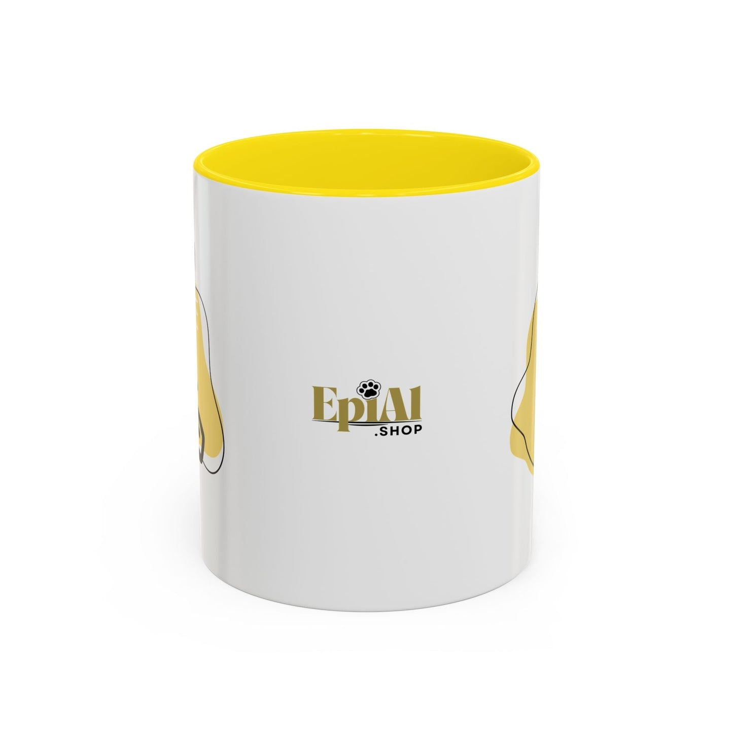Taza de café con acento de gato juguetón - 11oz y 15oz