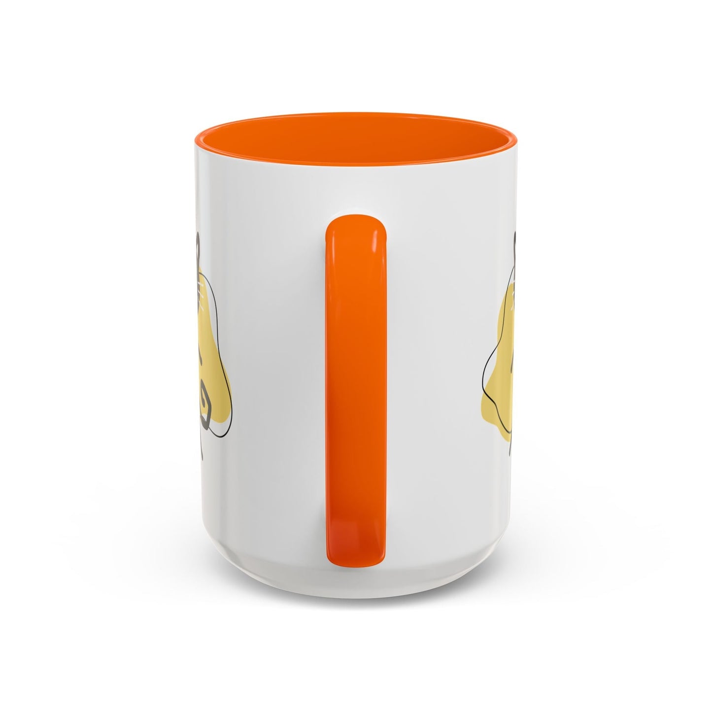 Taza de café con acento de gato juguetón - 11oz y 15oz