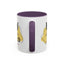Taza de café con acento de gato juguetón - 11oz y 15oz