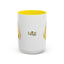 Taza de café con acento de gato juguetón - 11oz y 15oz