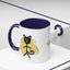 Taza de café con acento de gato juguetón - 11oz y 15oz