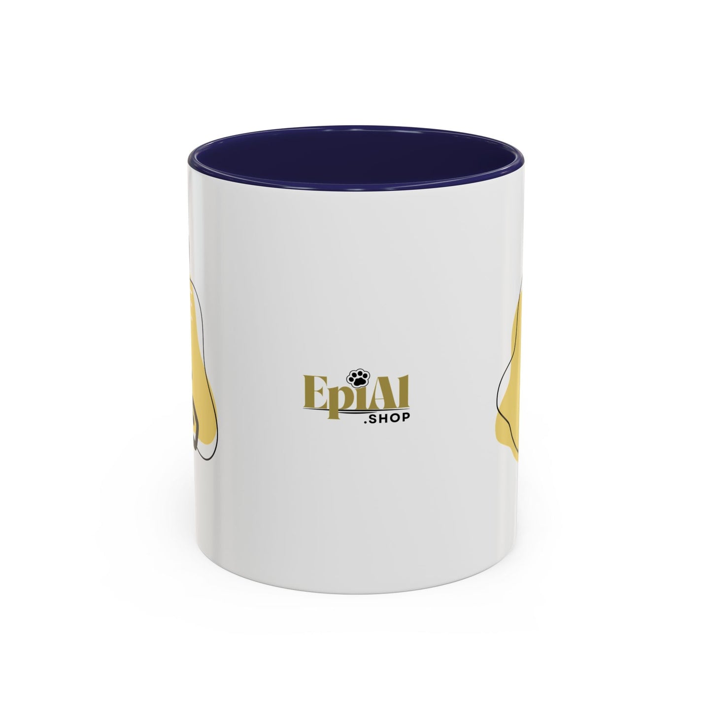 Taza de café con acento de gato juguetón - 11oz y 15oz