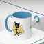 Taza de café con acento de gato juguetón - 11oz y 15oz
