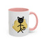 Taza de café con acento de gato juguetón - 11oz y 15oz