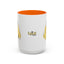 Taza de café con acento de gato juguetón - 11oz y 15oz