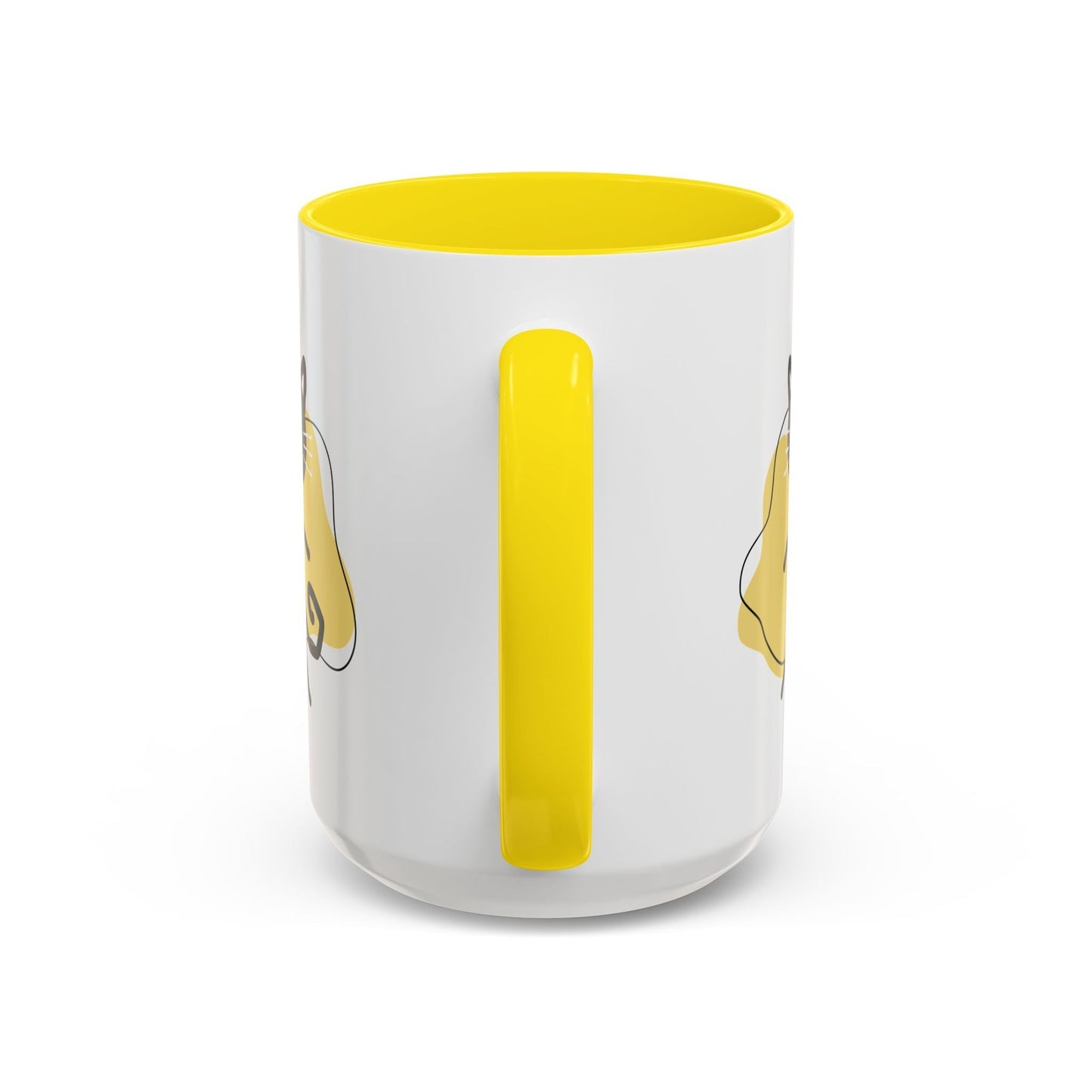 Taza de café con acento de gato juguetón - 11oz y 15oz
