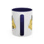 Taza de café con acento de gato juguetón - 11oz y 15oz