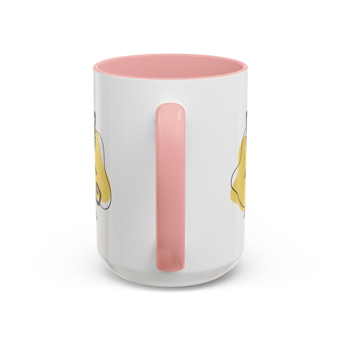 Taza de café con acento de gato juguetón - 11oz y 15oz