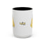 Taza de café con acento de gato juguetón - 11oz y 15oz
