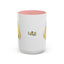 Taza de café con acento de gato juguetón - 11oz y 15oz