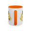 Taza de café con acento de gato juguetón - 11oz y 15oz