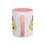 Taza de café con acento de gato juguetón - 11oz y 15oz
