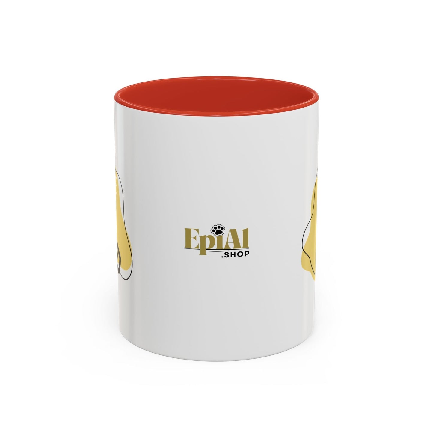 Taza de café con acento de gato juguetón - 11oz y 15oz