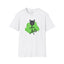 T-shirt graphique chat ludique – Tee unisexe Softstyle