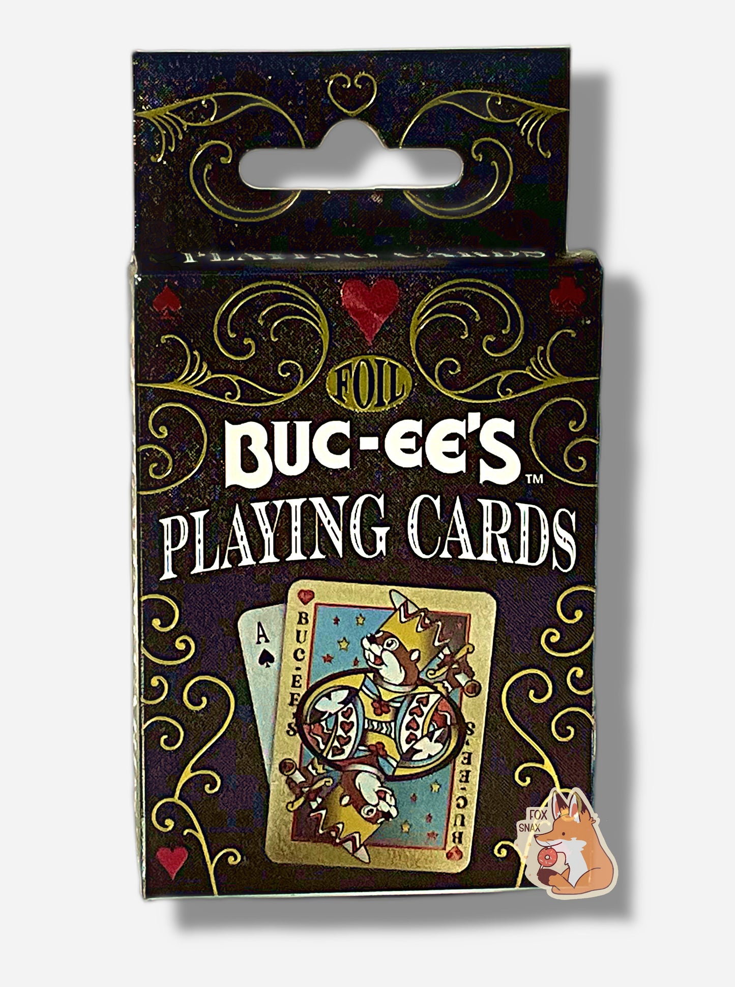 Cartes à jouer en aluminium Buc-ee's