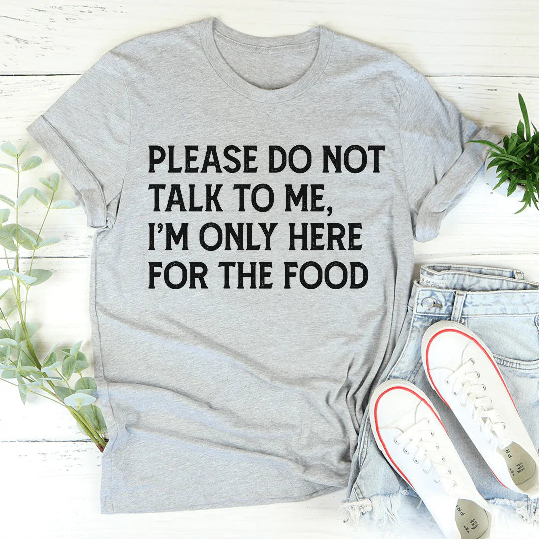 Please Do Not Talk To Me Tee - Korvel