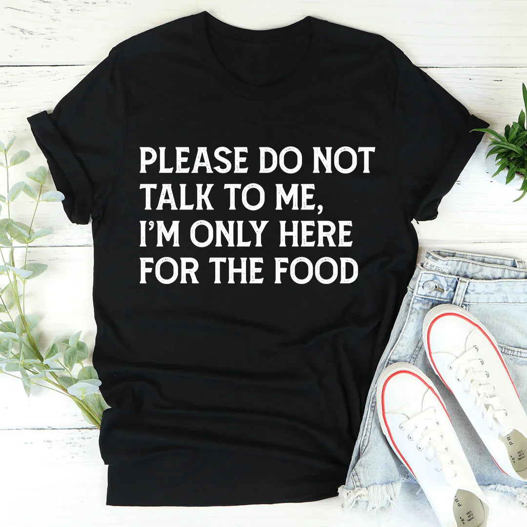 Please Do Not Talk To Me Tee - Korvel