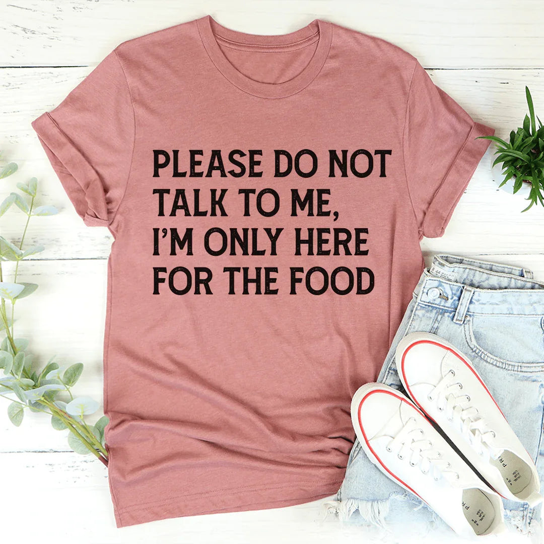 Please Do Not Talk To Me Tee - Korvel