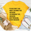 Please Don't Ask What I'm Doing This Weekend Tee - Korvel