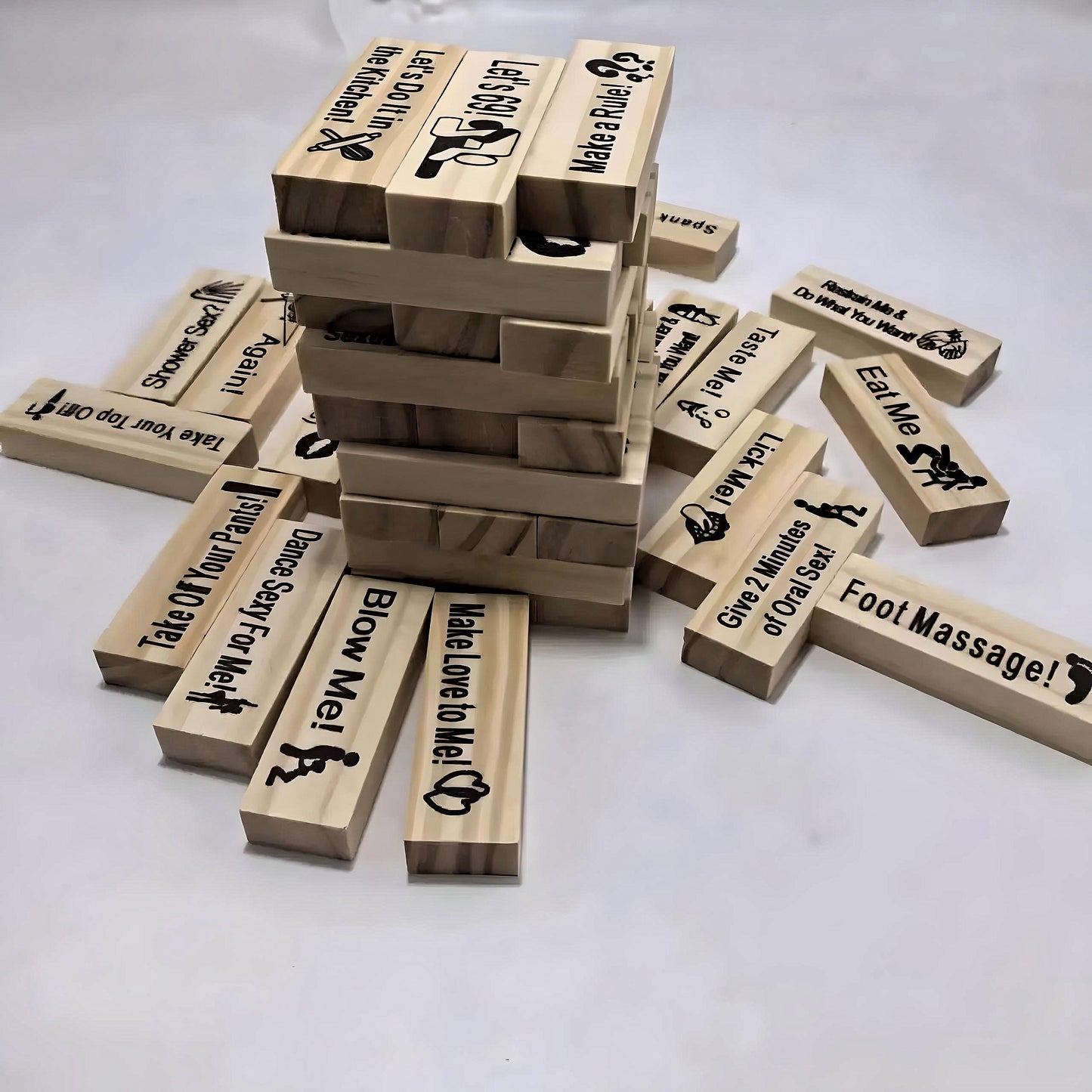 Pleasure Blocks - Jeu pour couples adultes pour des soirées amusantes
