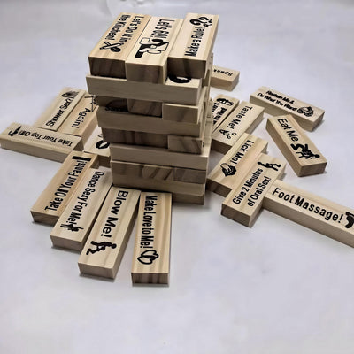 Pleasure Blocks - Adult Couple's Game for Fun Nights