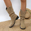 Pleated Pull-On Western Cowboy Boots - Korvel