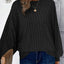 Plus Size Round Neck Batwing Sleeve T-Shirt - Korvel