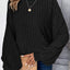 Plus Size Round Neck Batwing Sleeve T-Shirt - Korvel