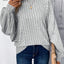 Plus Size Round Neck Batwing Sleeve T-Shirt - Korvel