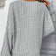 Plus Size Round Neck Batwing Sleeve T-Shirt - Korvel