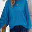 Plus Size Round Neck Batwing Sleeve T-Shirt - Korvel