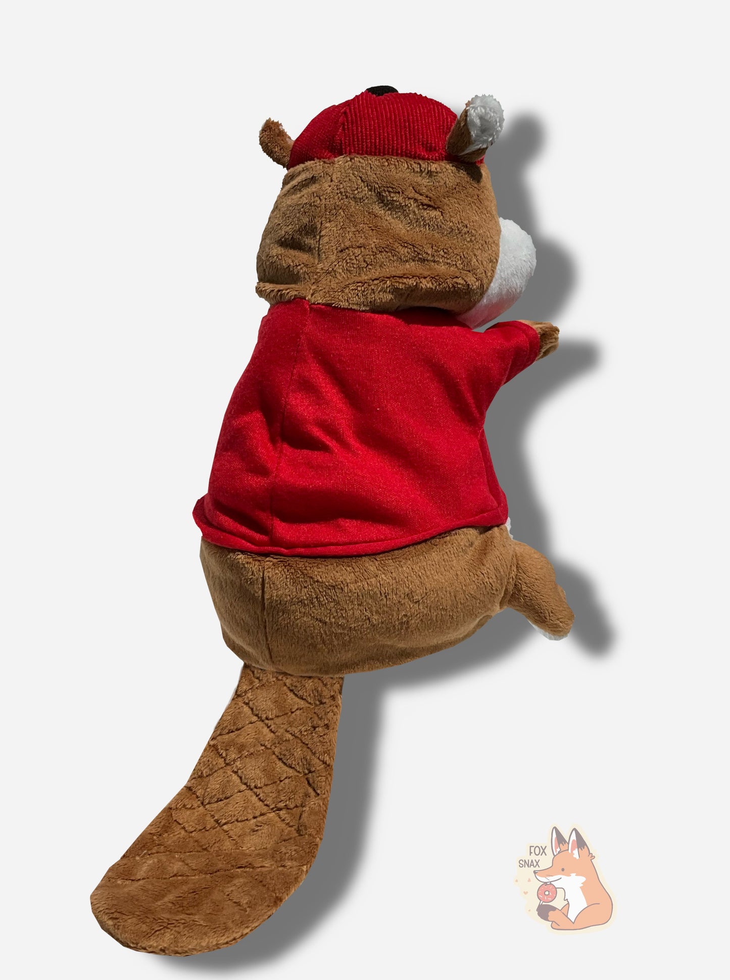 Marionnette en peluche de castor Buc-ee's