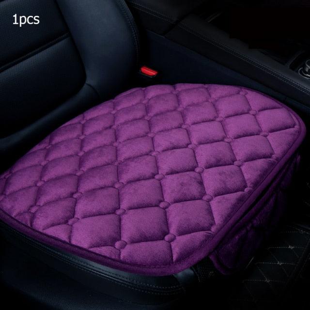 Fundas de Asiento de Coche de Felpa Premium - Juego Completo para Comodidad y Estilo