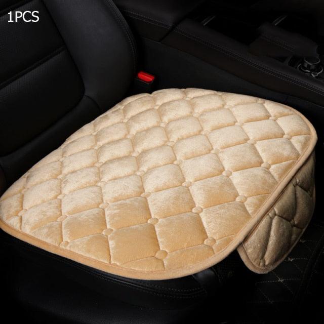 Fundas de Asiento de Coche de Felpa Premium - Juego Completo para Comodidad y Estilo