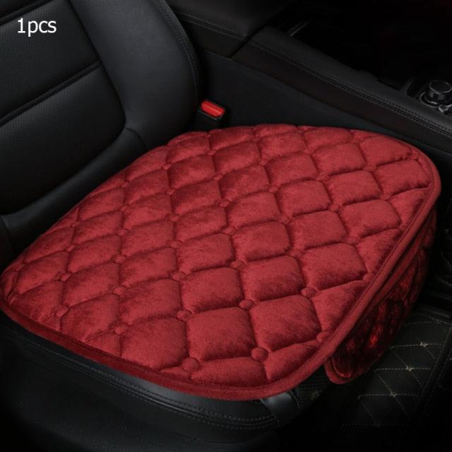 Fundas de Asiento de Coche de Felpa Premium - Juego Completo para Comodidad y Estilo