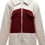 Plush Contrast Zip Up Coat - Korvel