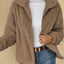 Plush Zip Up Long Sleeve Jacket