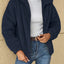 Plush Zip Up Long Sleeve Jacket