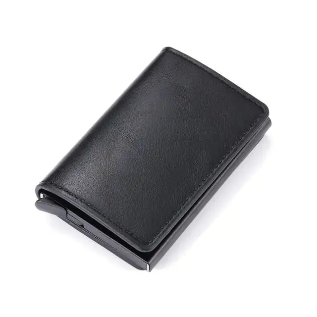 Porte-cartes en cuir pour homme premium avec protection RFID