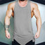 Camiseta sin mangas de gimnasio atlético para hombres - Chaleco sólido