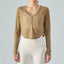 V-Neck Long Sleeve Yoga Top for Active Comfort