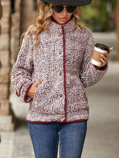 Pocketed Button Up Jacket - Korvel
