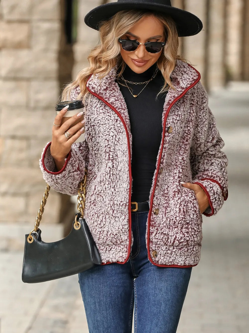 Pocketed Button Up Jacket - Korvel