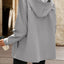 Pocketed Zip Up Hooded Jacket - Korvel