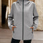 Pocketed Zip Up Hooded Jacket - Korvel